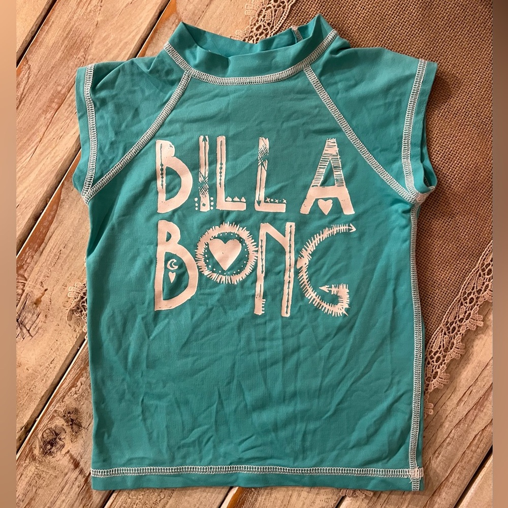 Girls Billabong Rashguard Size 5